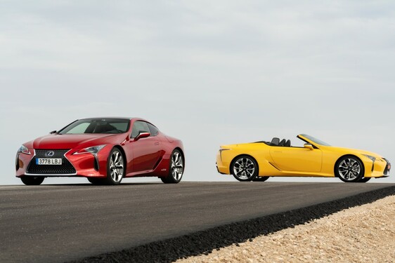 LEXUS LC CONVERTIBLE AND COUPE