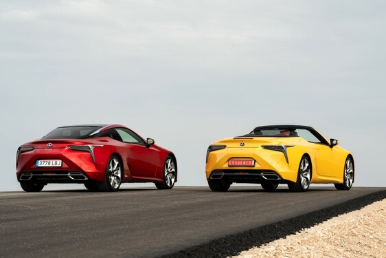 LEXUS LC CONVERTIBLE AND COUPE