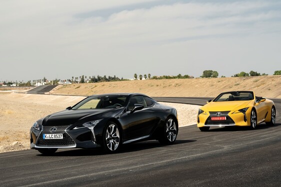 LEXUS LC CONVERTIBLE AND COUPE