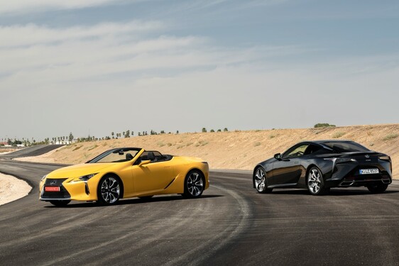 LEXUS LC CONVERTIBLE AND COUPE