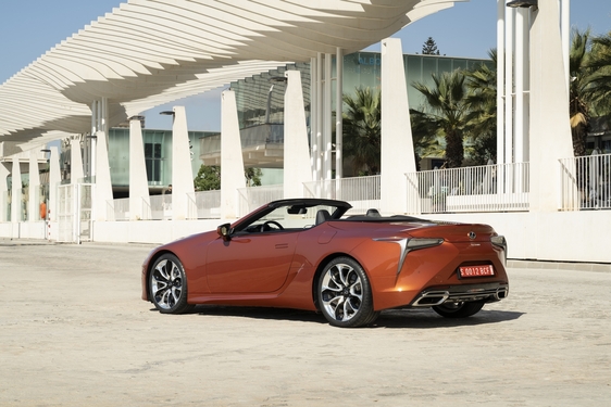 2021 LC 500 CONVERTIBLE ROADTRIP IMAGES