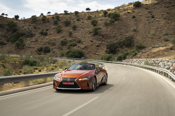 2021 LC 500 CONVERTIBLE ROADTRIP IMAGES