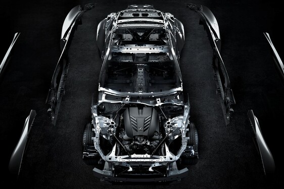 MY 2021 LEXUS LC CGI MECHANICAL IMAGES