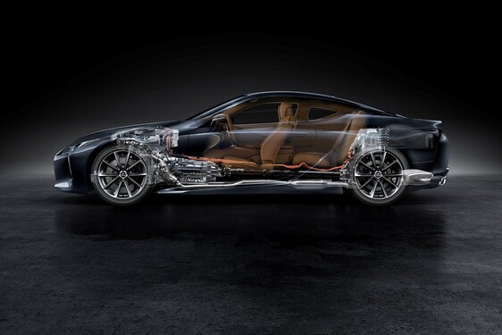 MY 2021 LEXUS LC CGI MECHANICAL IMAGES