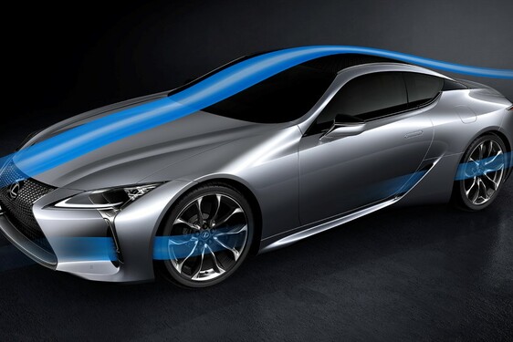 MY 2021 LEXUS LC CGI MECHANICAL IMAGES
