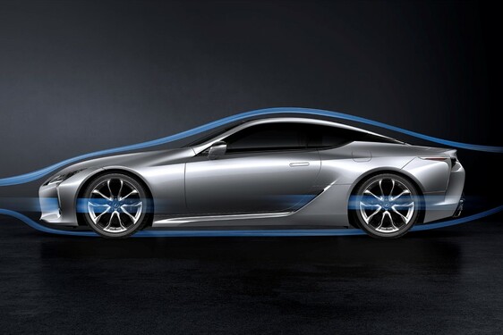 MY 2021 LEXUS LC CGI MECHANICAL IMAGES