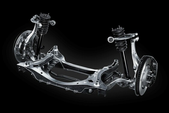 MY 2021 LEXUS LC CGI MECHANICAL IMAGES