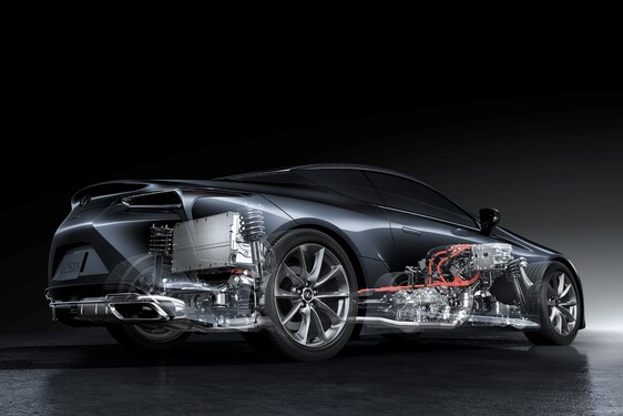 MY 2021 LEXUS LC CGI MECHANICAL IMAGES