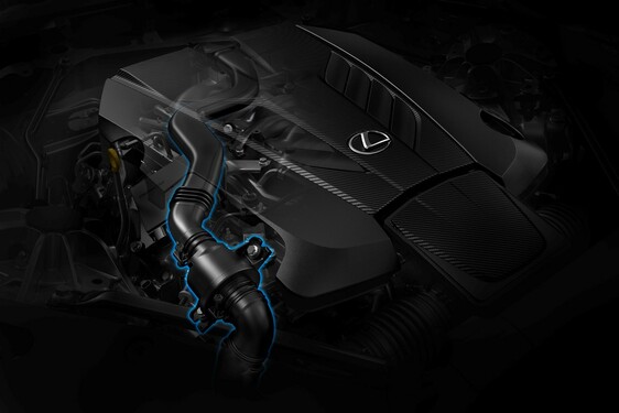 MY 2021 LEXUS LC CGI MECHANICAL IMAGES