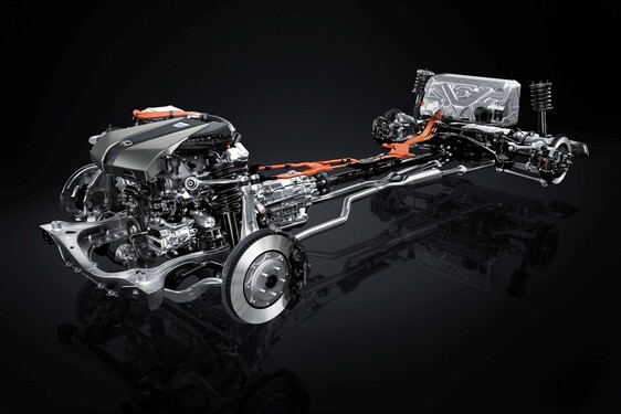 MY 2021 LEXUS LC CGI MECHANICAL IMAGES