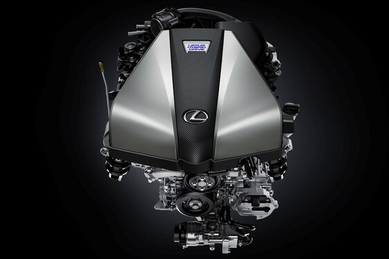 MY 2021 LEXUS LC CGI MECHANICAL IMAGES