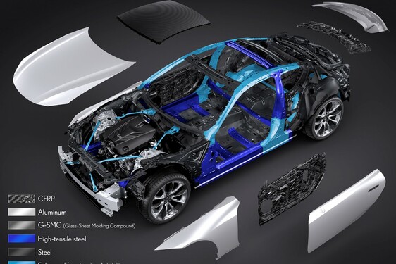 MY 2021 LEXUS LC CGI MECHANICAL IMAGES