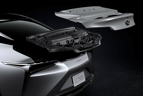 MY 2021 LEXUS LC CGI MECHANICAL IMAGES