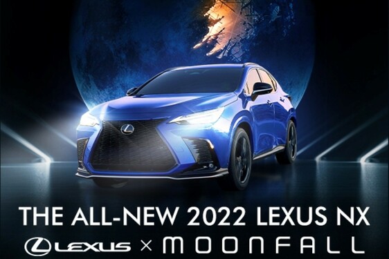 LEXUS NX RAZEM Z GWIAZDAMI KINA W NOWYM FILMIE „MOONFALL”