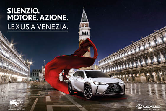 LEXUS GŁÓWNYM SPONSOREM 75. MIĘDZYNARODOWEGO FESTIWALU FILMOWEGO W WENECJI
