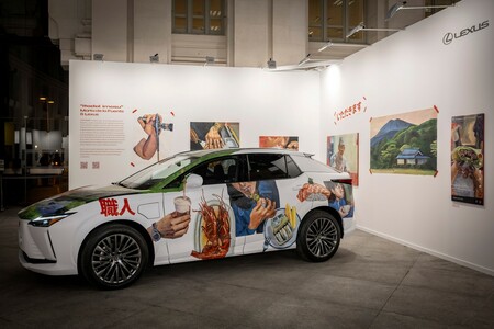 ELEKTRYCZNY LEXUS RZ JAKO DZIEŁO SZTUKI. WYJĄTKOWY EGZEMPLARZ STWORZONY NA 20. EDYCJĘ ART MADRID