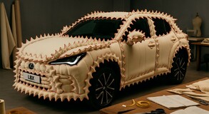 LEXUS ART CAR PO RAZ ÓSMY