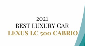 LEXUS LC CONVERTIBLE LUKSUSOWYM SAMOCHODEM ROKU 2021 W KONKURSIE WOMEN’S WORLD CAR OF THE YEAR