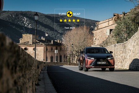 ELEKTRYCZNY LEXUS RZ ZDOBYŁ MAKSYMALNE PIĘĆ GWIAZDEK W TESTACH BEZPIECZEŃSTWA EURO NCAP