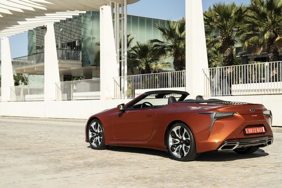 2021 LC 500 CONVERTIBLE ROADTRIP IMAGES