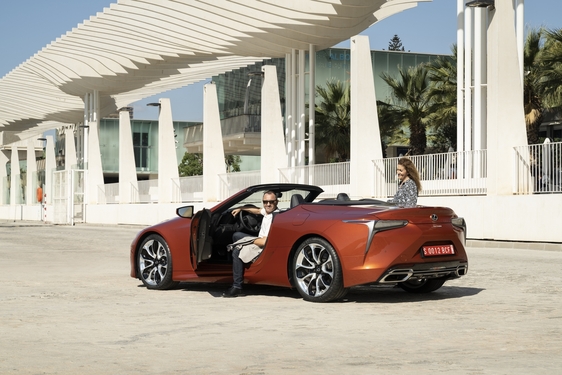 2021 LC 500 CONVERTIBLE ROADTRIP IMAGES