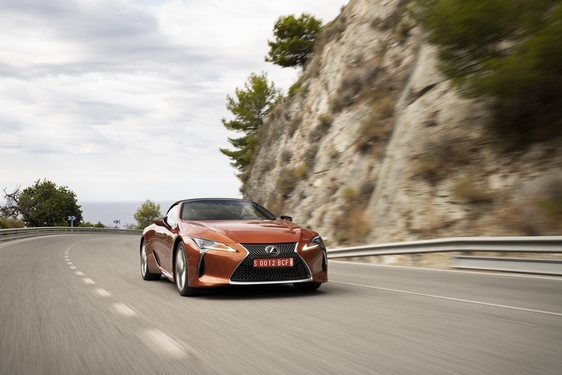 2021 LC 500 CONVERTIBLE ROADTRIP IMAGES