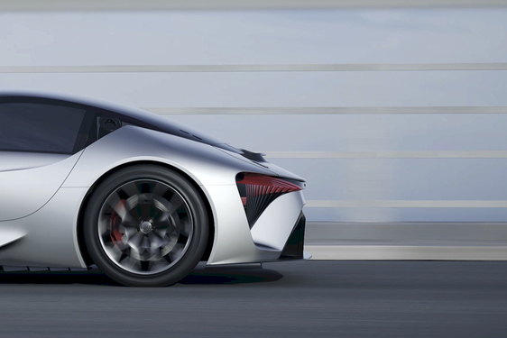 Lexus zverejnil fotky nového elektrického športového modelu