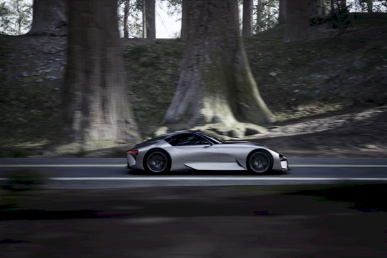 Lexus zverejnil fotky nového elektrického športového modelu