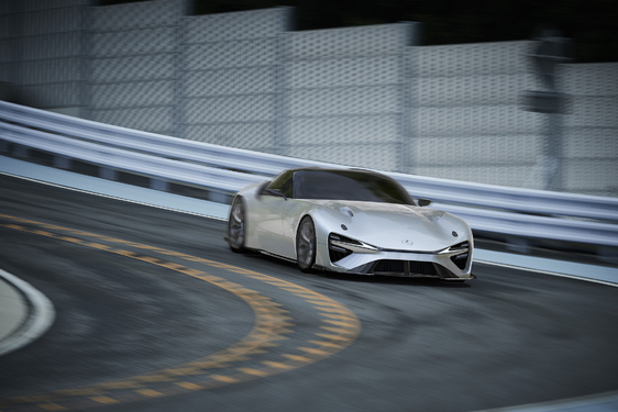 Lexus zverejnil fotky nového elektrického športového modelu