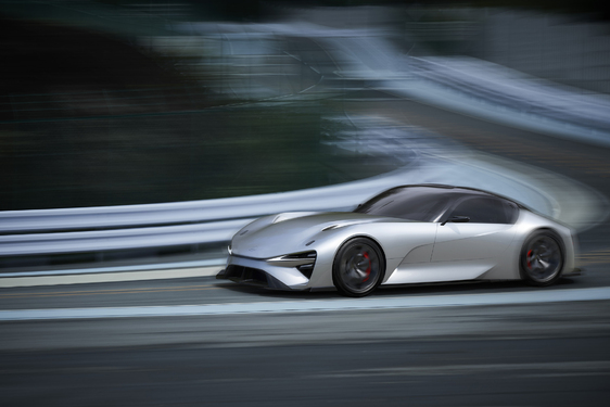 Lexus zverejnil fotky nového elektrického športového modelu
