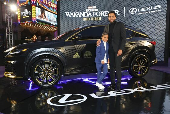 Lexus Marvel WakandaForever RedCarpetPremiere