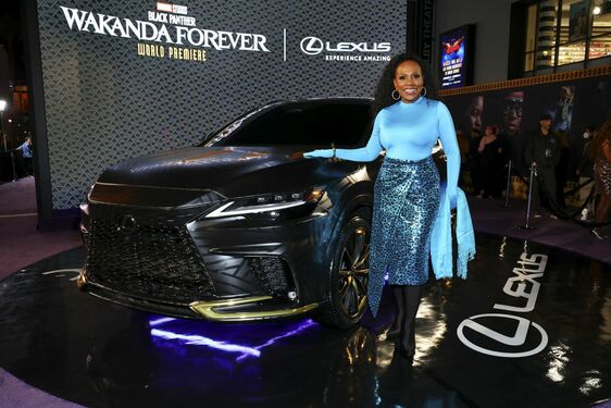 Lexus Marvel WakandaForever RedCarpetPremiere
