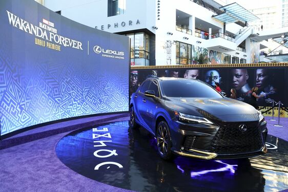 Lexus Marvel WakandaForever RedCarpetPremiere