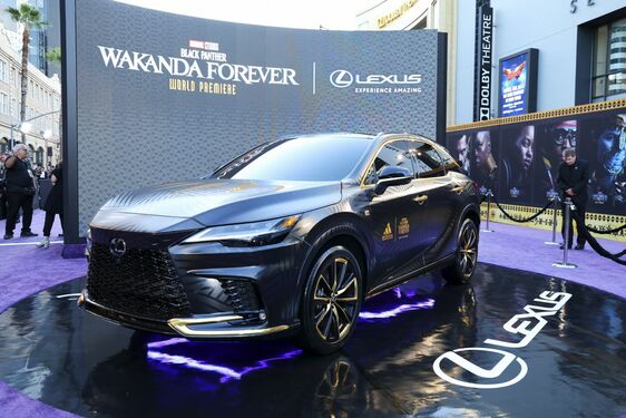 Lexus Marvel WakandaForever RedCarpetPremiere