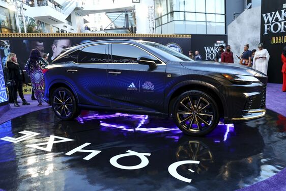 Lexus Marvel WakandaForever RedCarpetPremiere