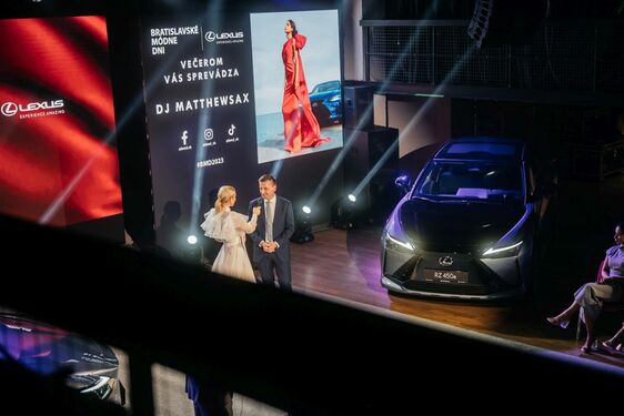  Na bratislavských módnych dňoch Lexus zažiarili hviezdy česko-slovenskej módnej scény