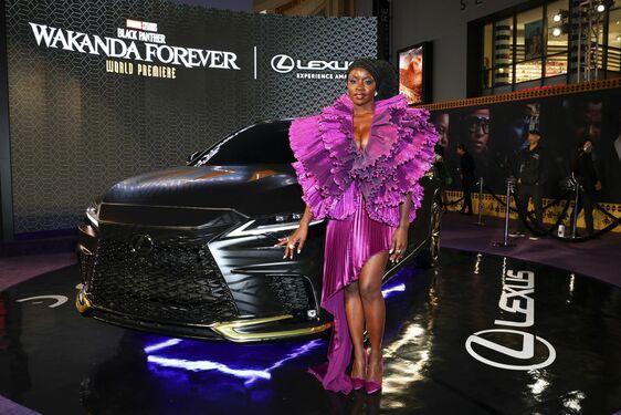 Lexus Marvel WakandaForever RedCarpetPremiere