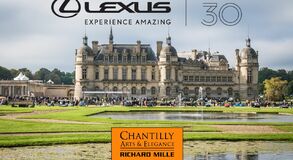 Lexus oslávi 30. výročie svojho vzniku na prehliadke Chantilly Arts & Elegance Richard Mille 2019