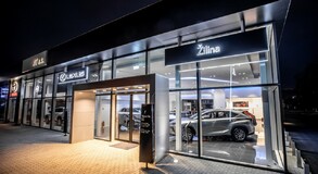 LEXUS ROZŠIRUJE SVOJU PREDAJNÚ SIEŤ OTVORENÍM NOVÉHO SHOWROOMU V ŽILINE 